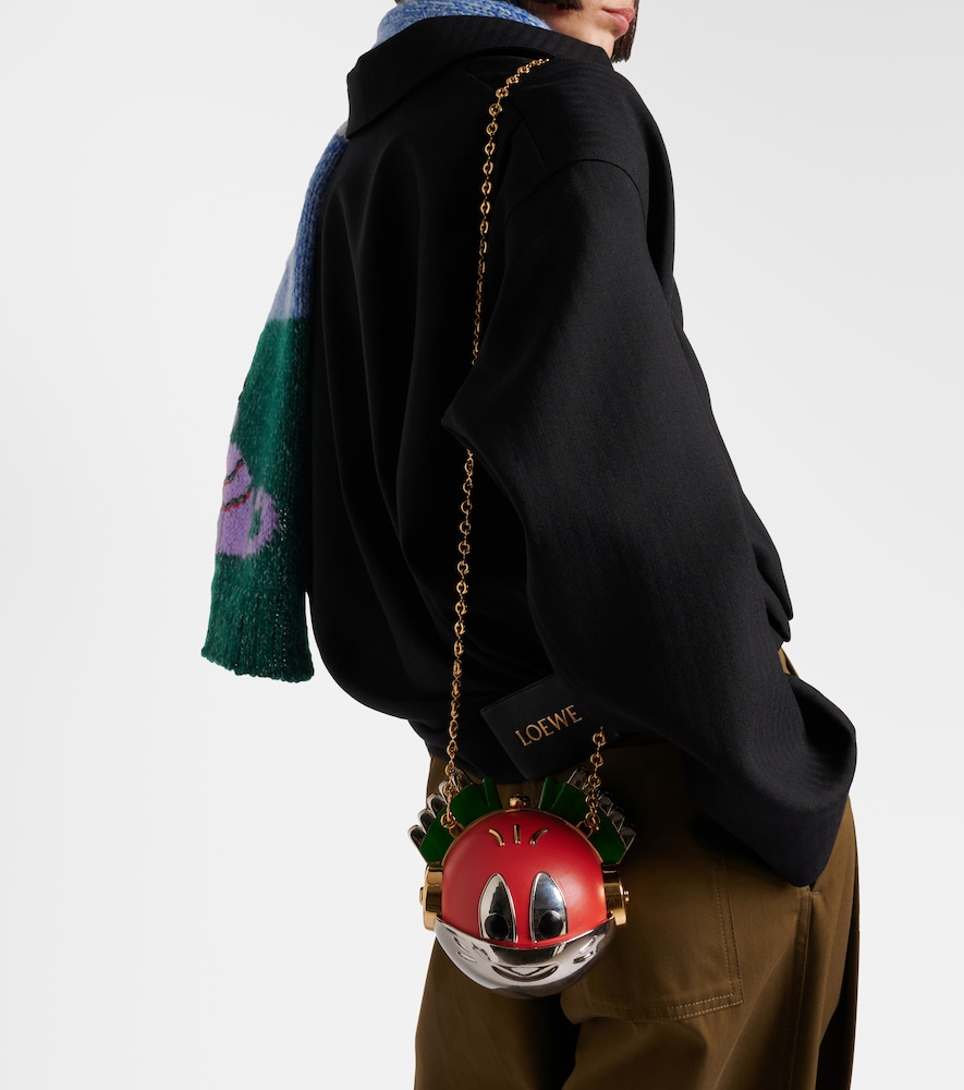 Loewe x Louis Wain Knight Cat clutch
