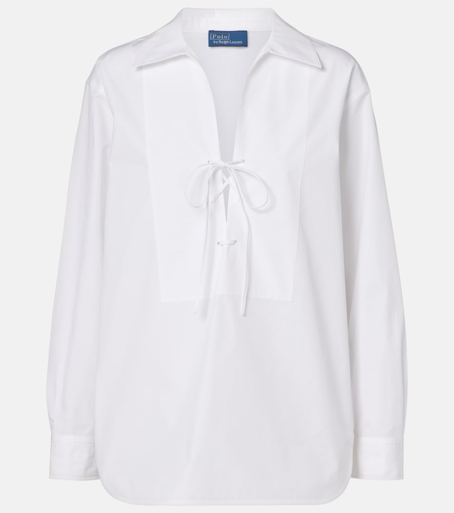 Polo Ralph Lauren Donna Camicia In Cotone Bianco It Taglia 50- Mytheresa