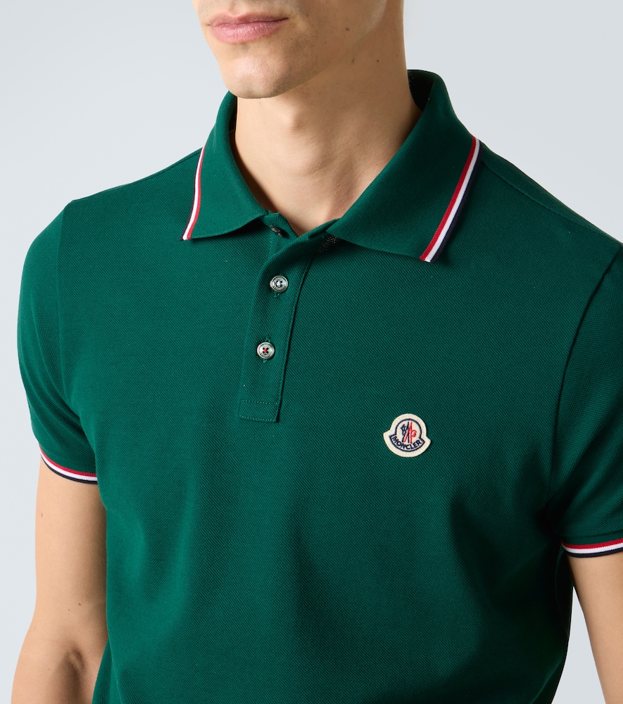  Moncler Moncler Polohemd Aus Baumwoll-piqué 