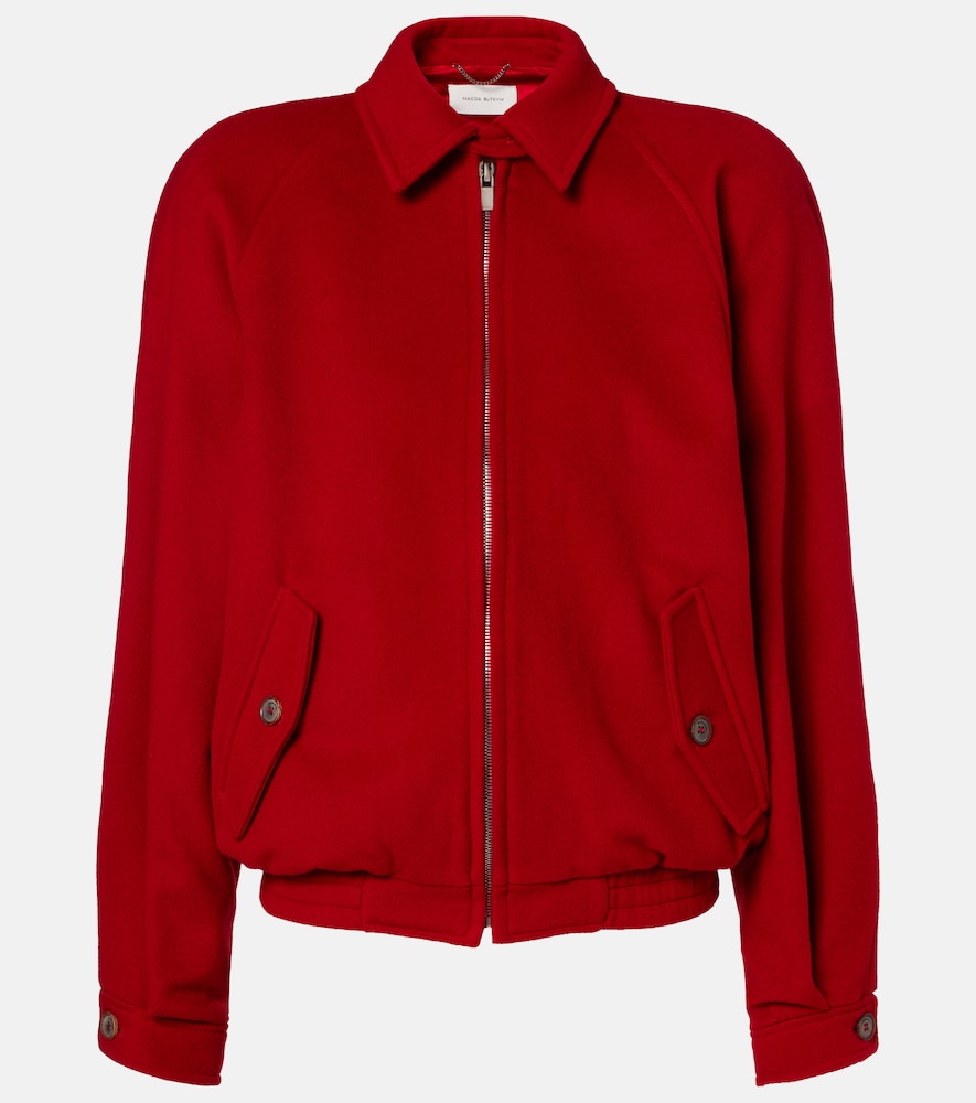 Magda Butrym Wool bomber jacket