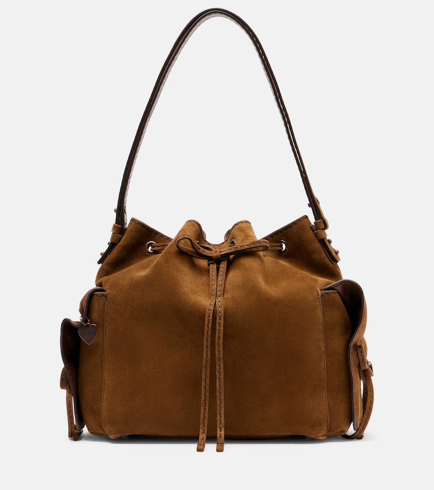 Acne Studios Suede bucket bag