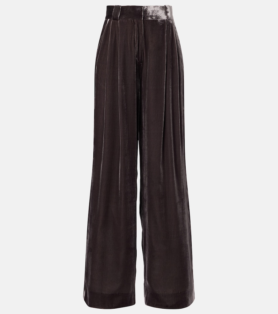 Blaze Milano Blazé Milano Husi velvet wide-leg pants