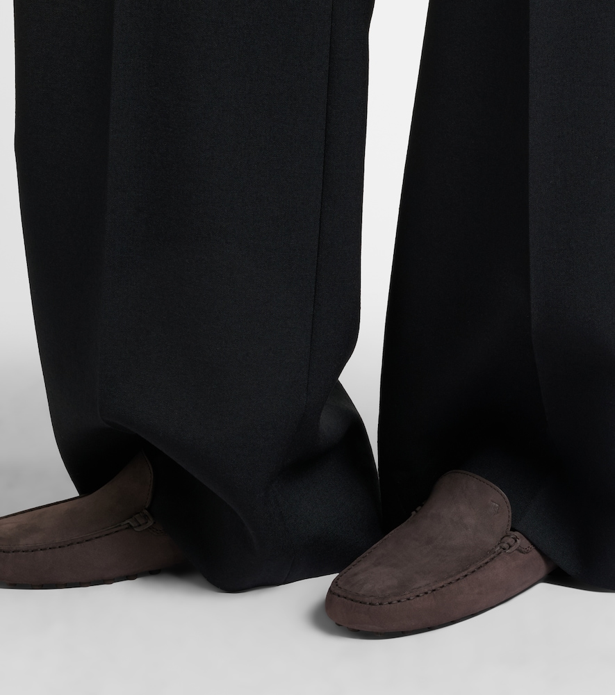 Tod's Gommino suede loafers