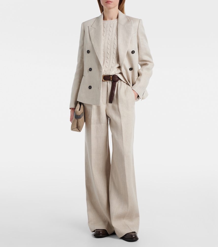 Brunello Cucinelli Linen and cotton blazer