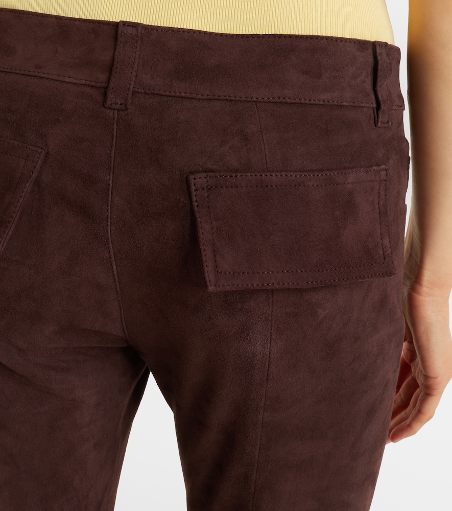  Stouls Stouls Pawlonia Suede Flared Pants 