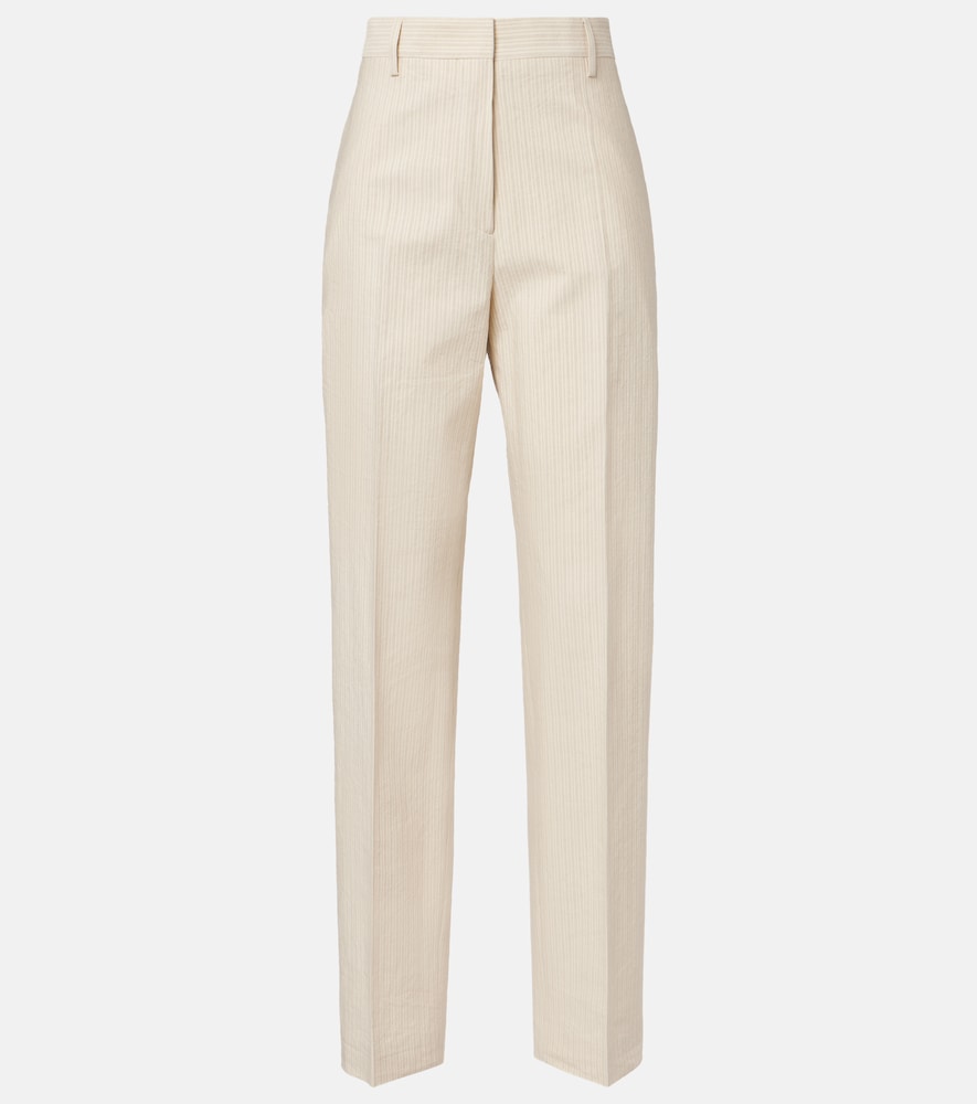 Dries Van Noten Pilar striped cotton-blend straight pants | Thumbnail 7 Dries Van Noten Pilar striped cotton-blend straight pants | Thumbnail 7