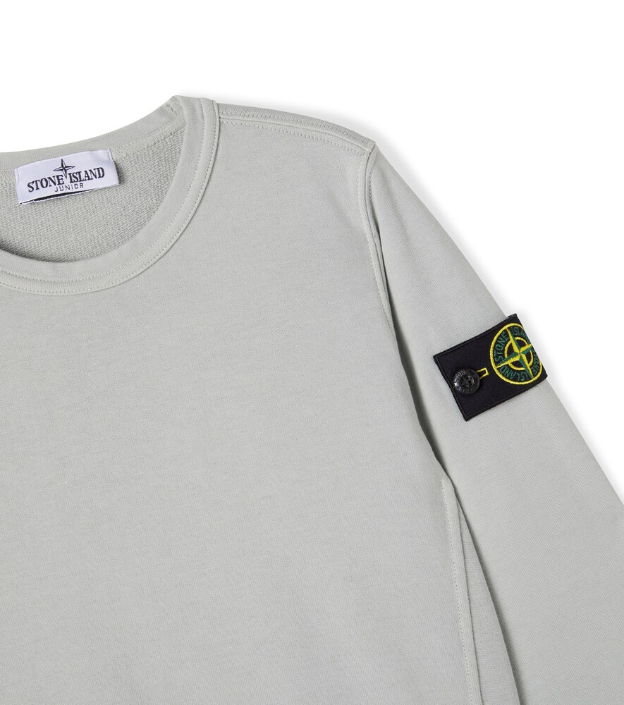  Stone Island Junior Stone Island Junior Cotton Jersey Sweatshirt 