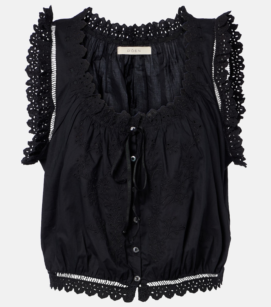 Doen Dôen Traveler embroidered cotton top
