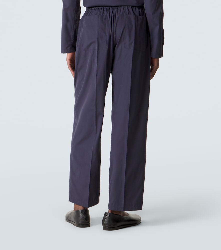 Umit Benan Umit Benan Gerade Hose Julian Aus Baumwolle Und Seide 