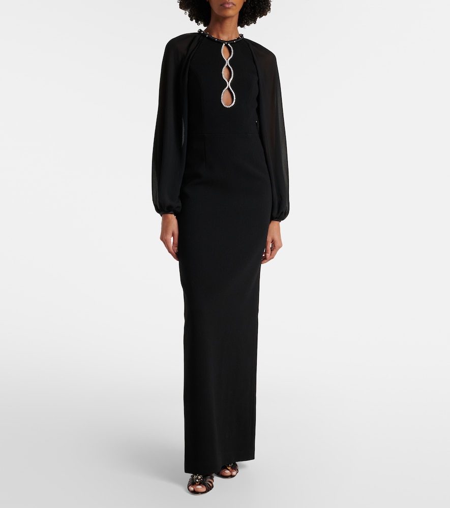 Rebecca Vallance Livia cutout embellished gown