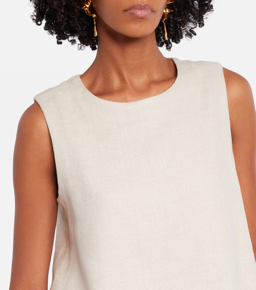  's Max Mara 's Max Mara Top Manika Aus Leinen Und Baumwolle 