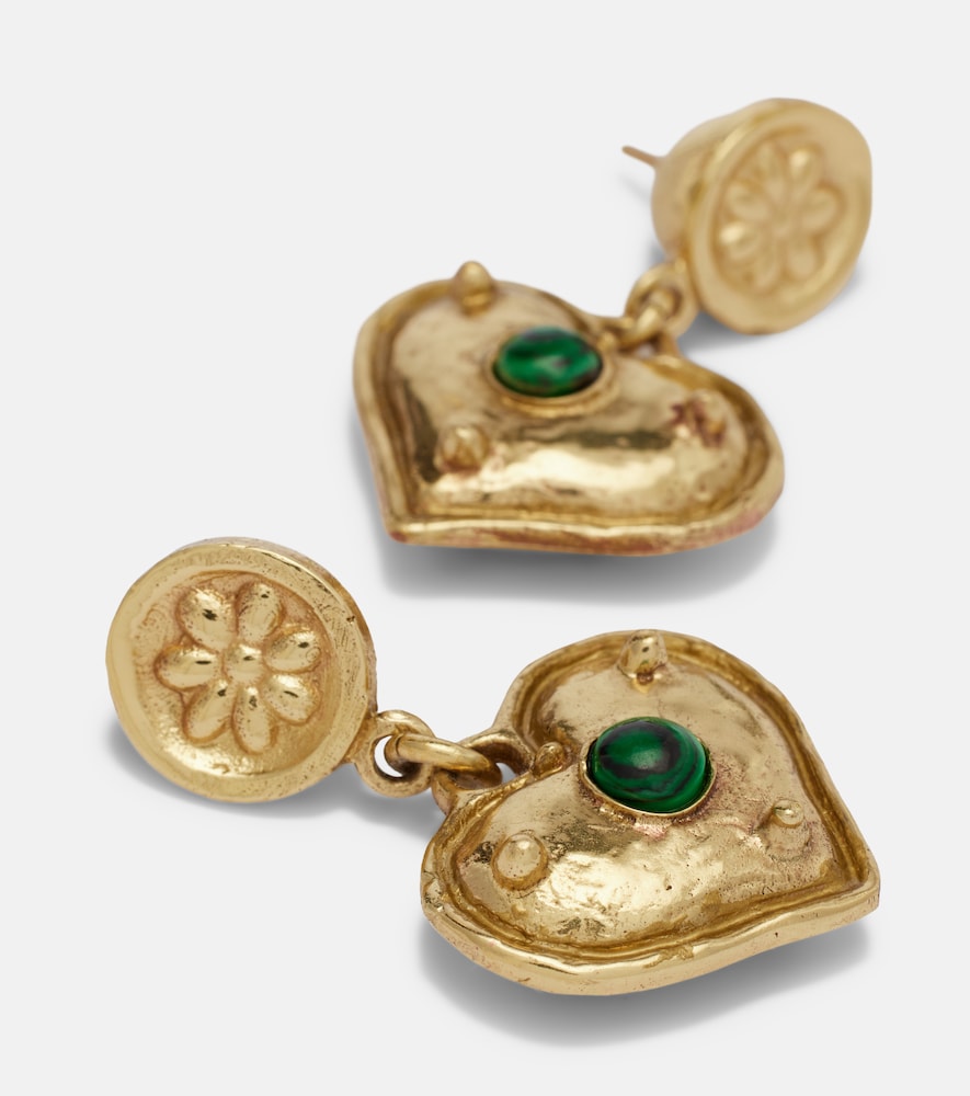  Alemais Alemais Jem Heart Drop Earrings 