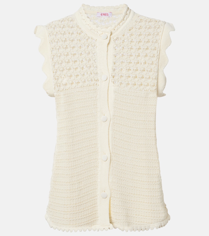 Top Aurora aus Häkelstrick