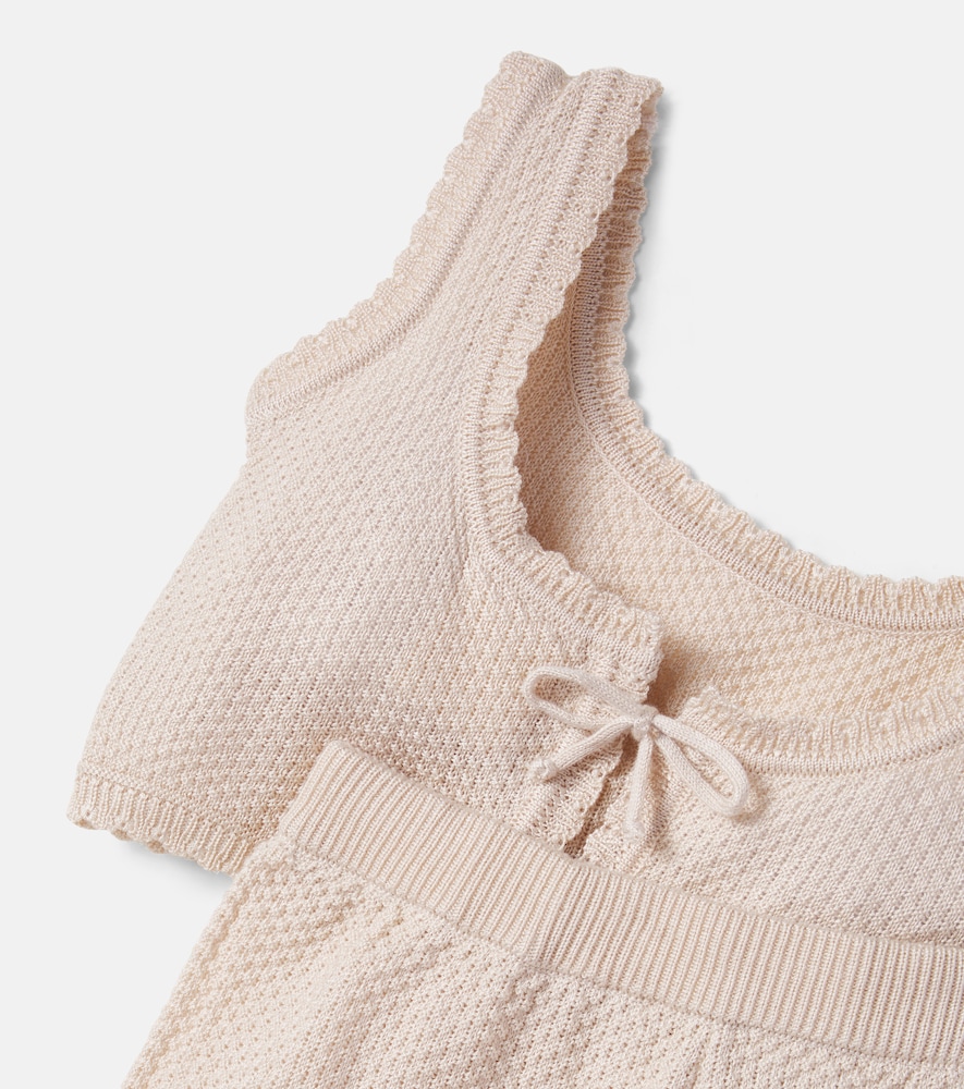  Pepita&me Pepita&me Besticktes Set Aus Top Und Shorts 