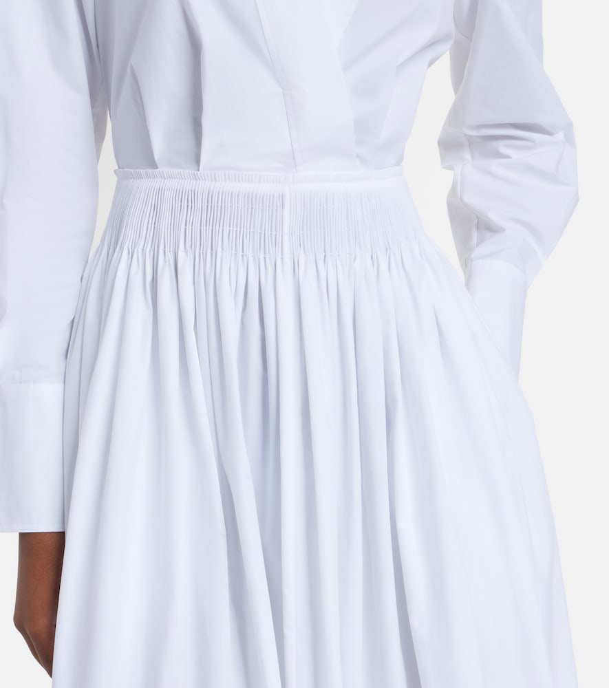 Kathe Cotton Poplin Midi Dress