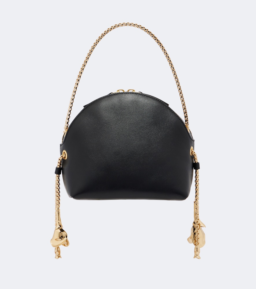 Schultertasche Flora aus Leder