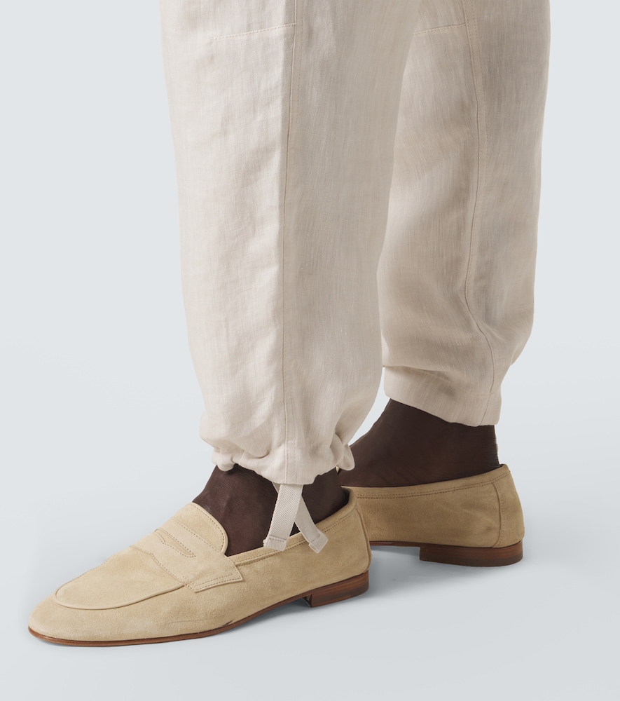 Linen Straight Pants