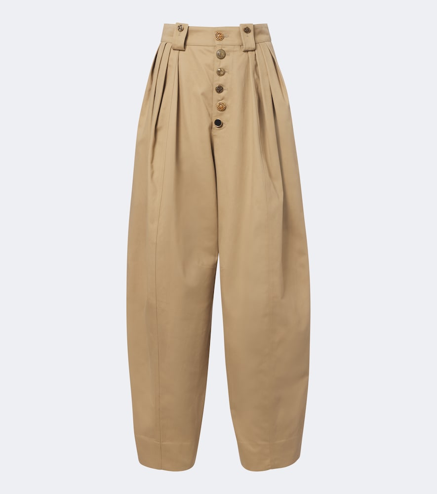 Chloé Weite Hose aus Baumwolle