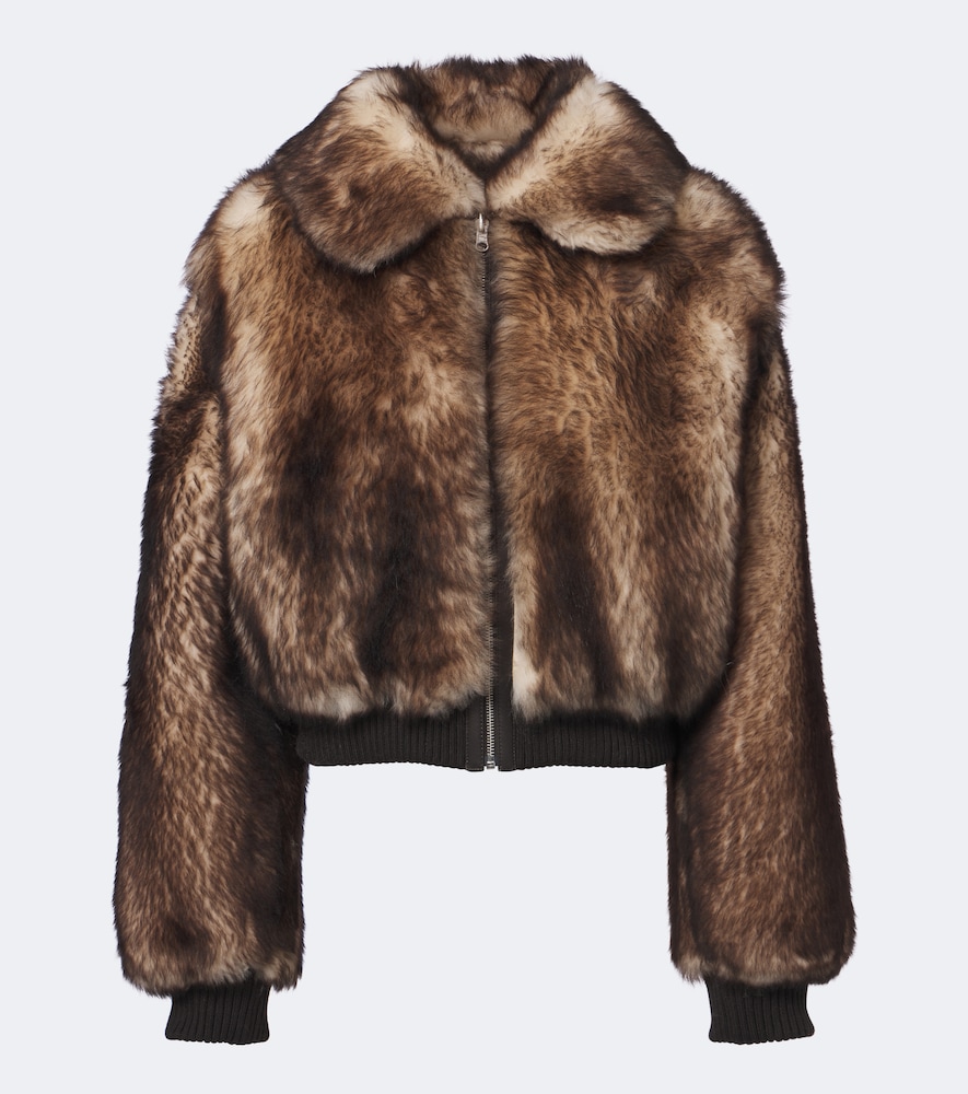 Arma Nerea Reversible Shearling Jacket In Multicoloured