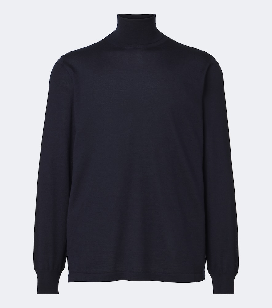 Cashmere And Silk Turtleneck Sweater