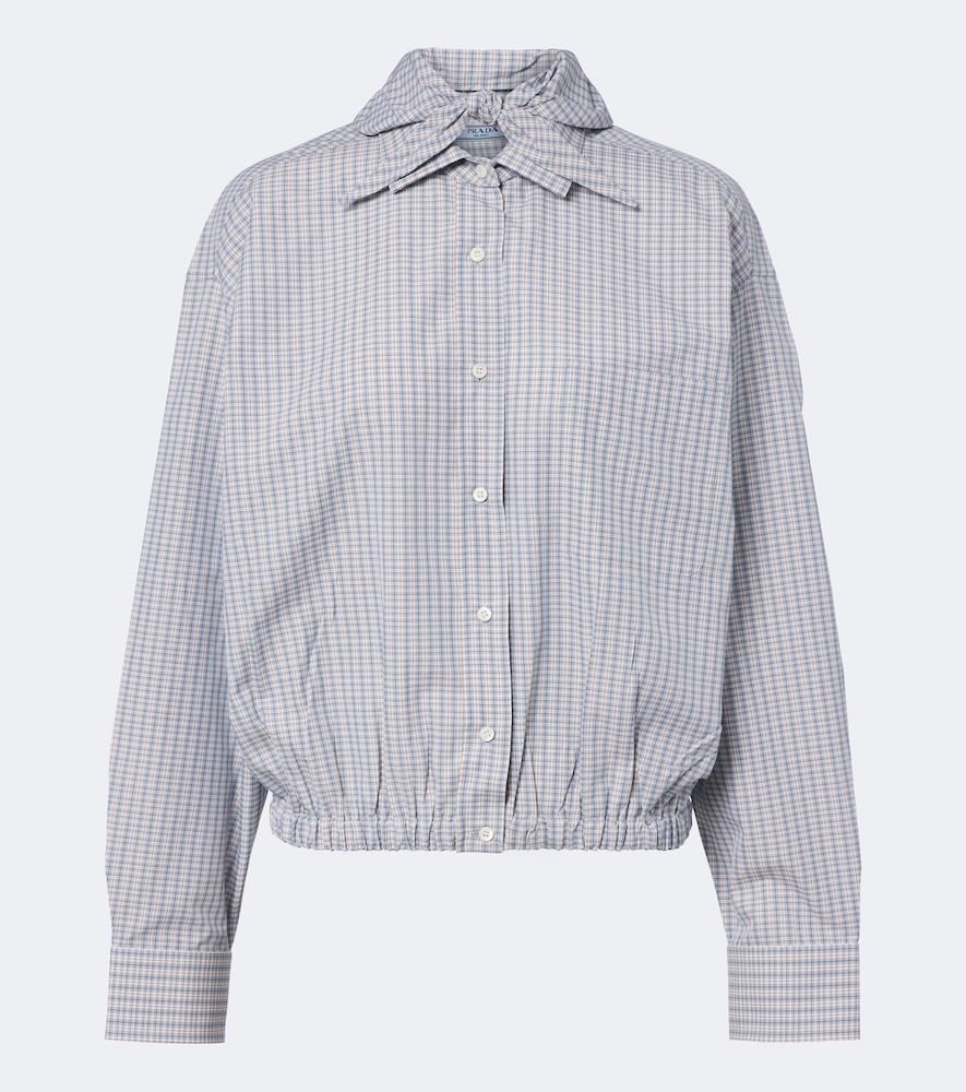 Prada Blouse en coton carreaux 1500 €