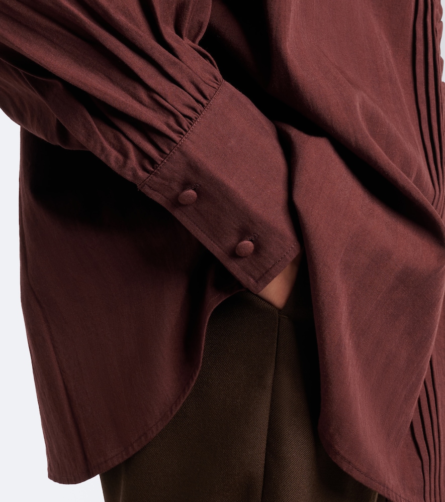 Ruffled Oversized Blouse