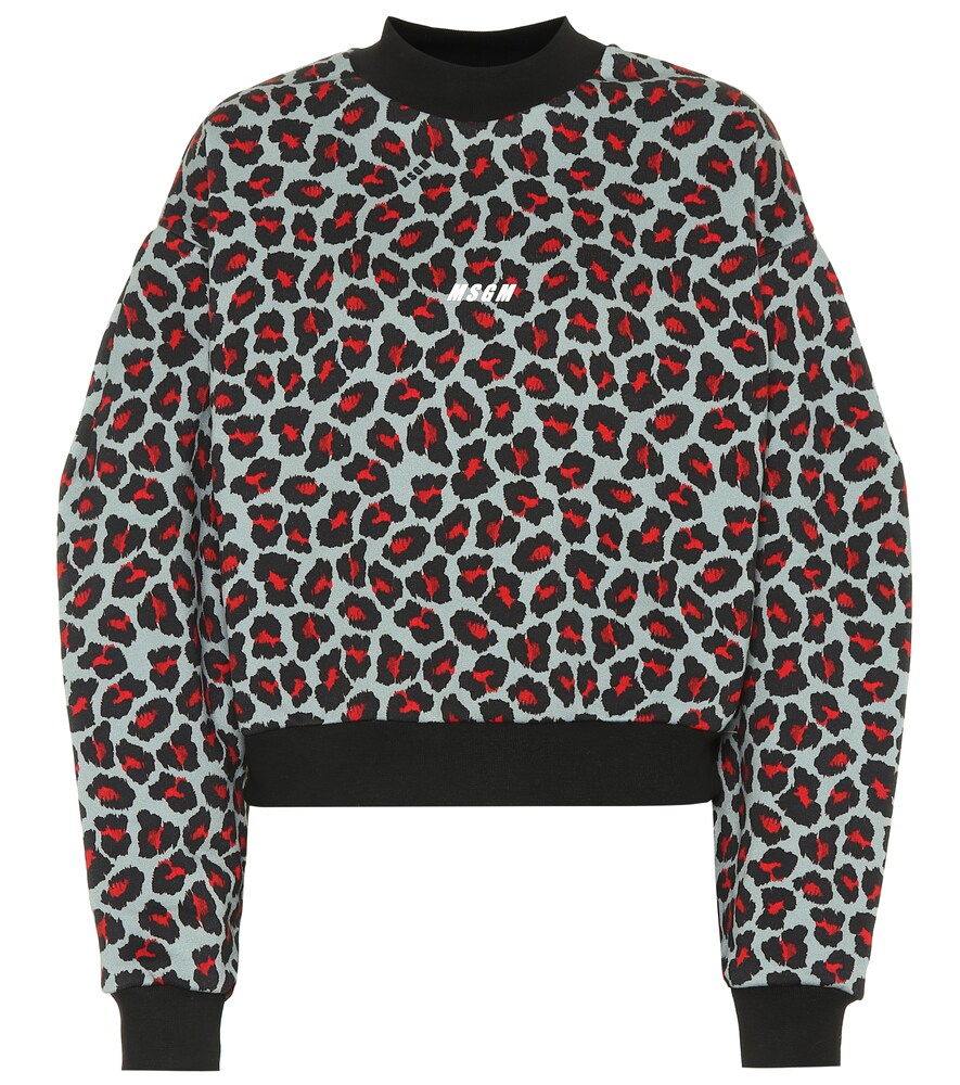 sweatshirt leopard
