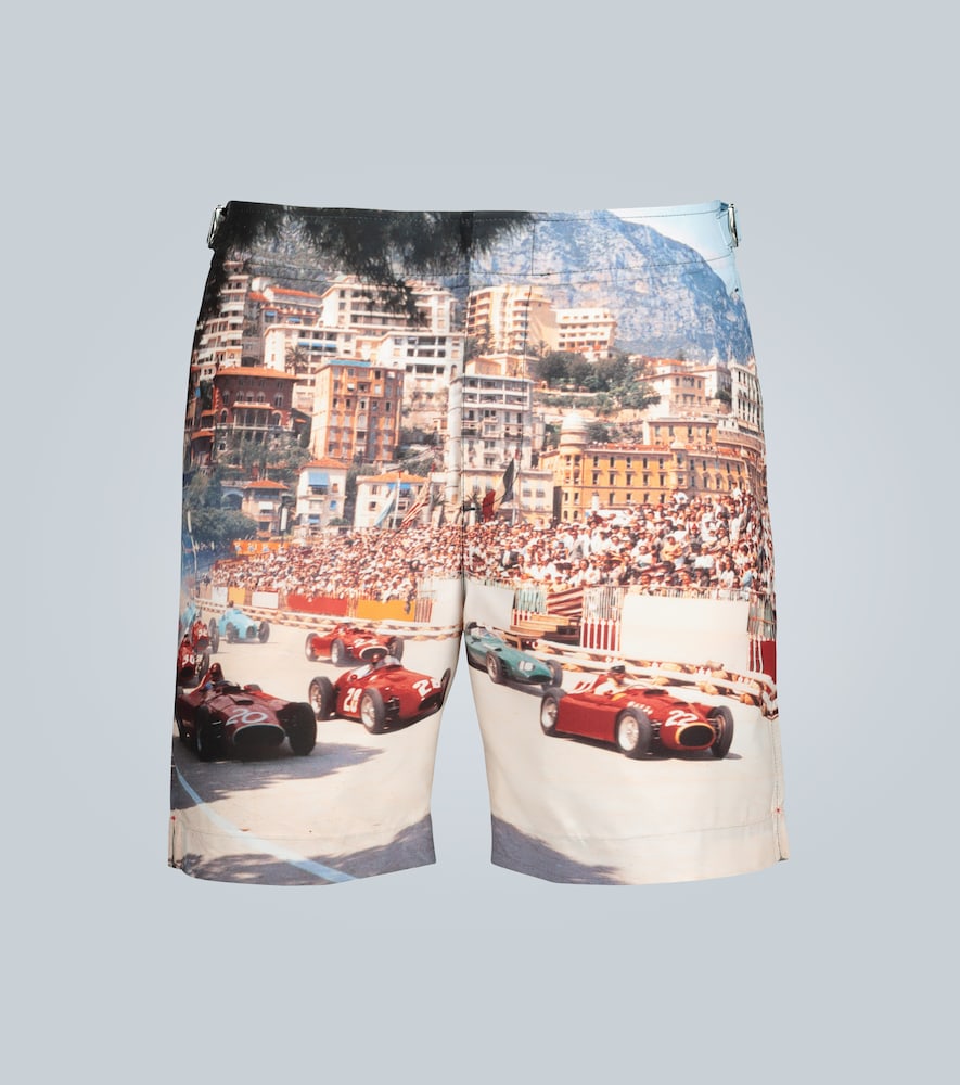 Orlebar Brown Bulldog photographic swim shorts