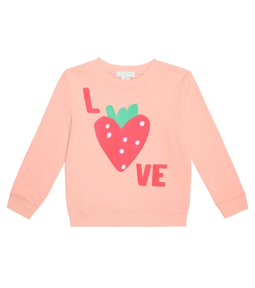 Stella McCartney Kids Printed cotton sweatshirt