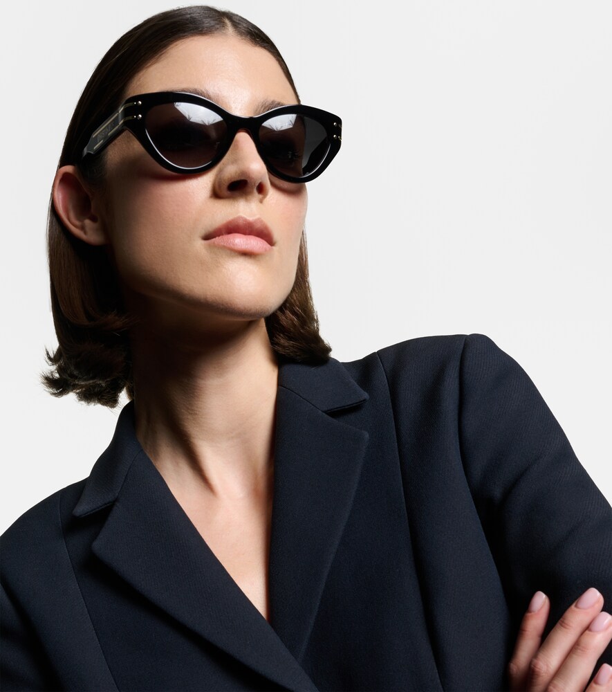 Eyewear Diorsignature B7I Cat-Eye Sunglasses