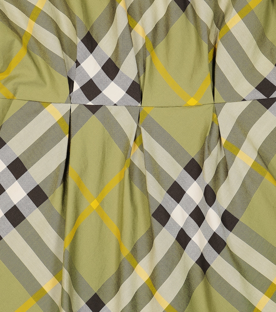  Burberry Kids Burberry Kids Kleid Burberry Check Aus Baumwolle 