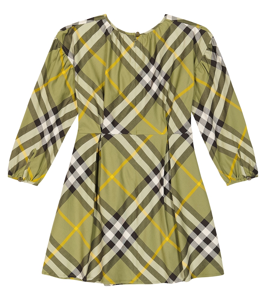  Burberry Kids Burberry Kids Kleid Burberry Check Aus Baumwolle 