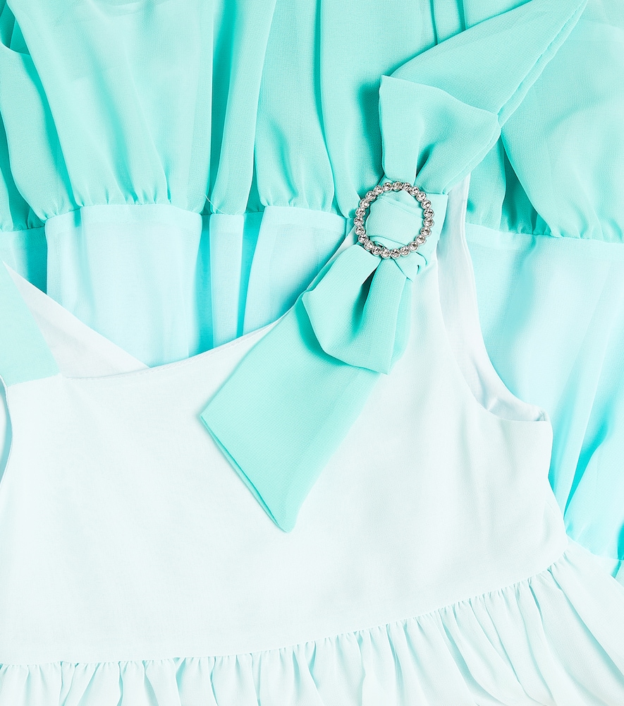 Patachou Patachou Ruched Chiffon Dress 