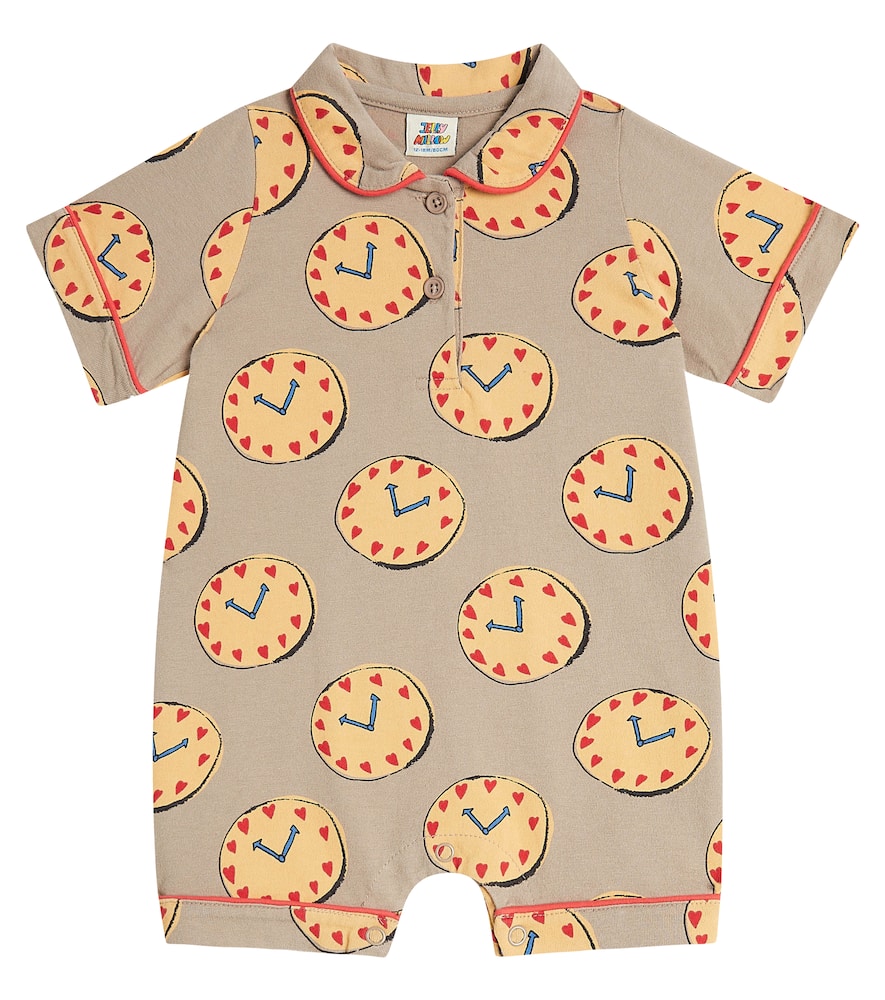Jellymallow Baby Watch cotton jersey playsuit