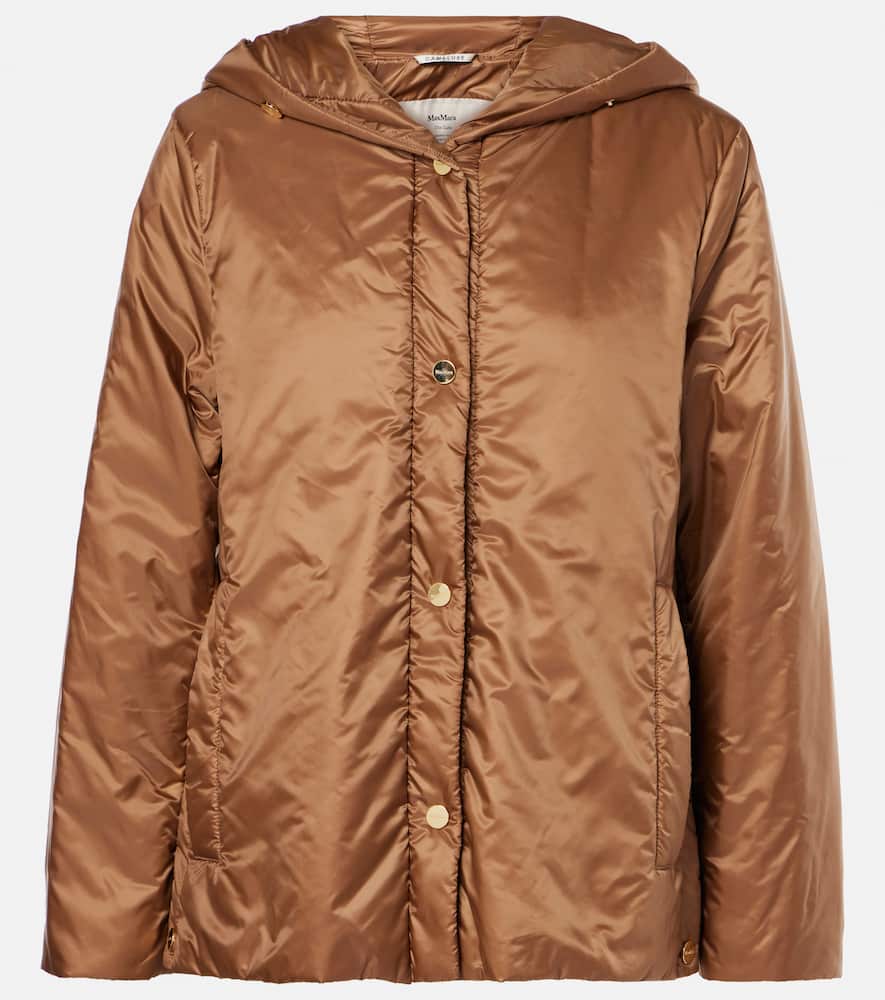 Max Mara The Cube Green Pi technical parka