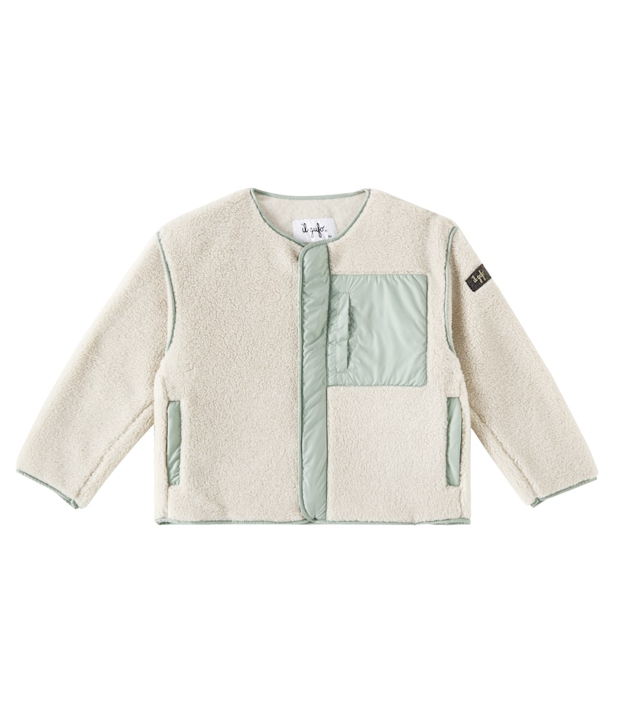Il Gufo Fleece Jacket In Beige