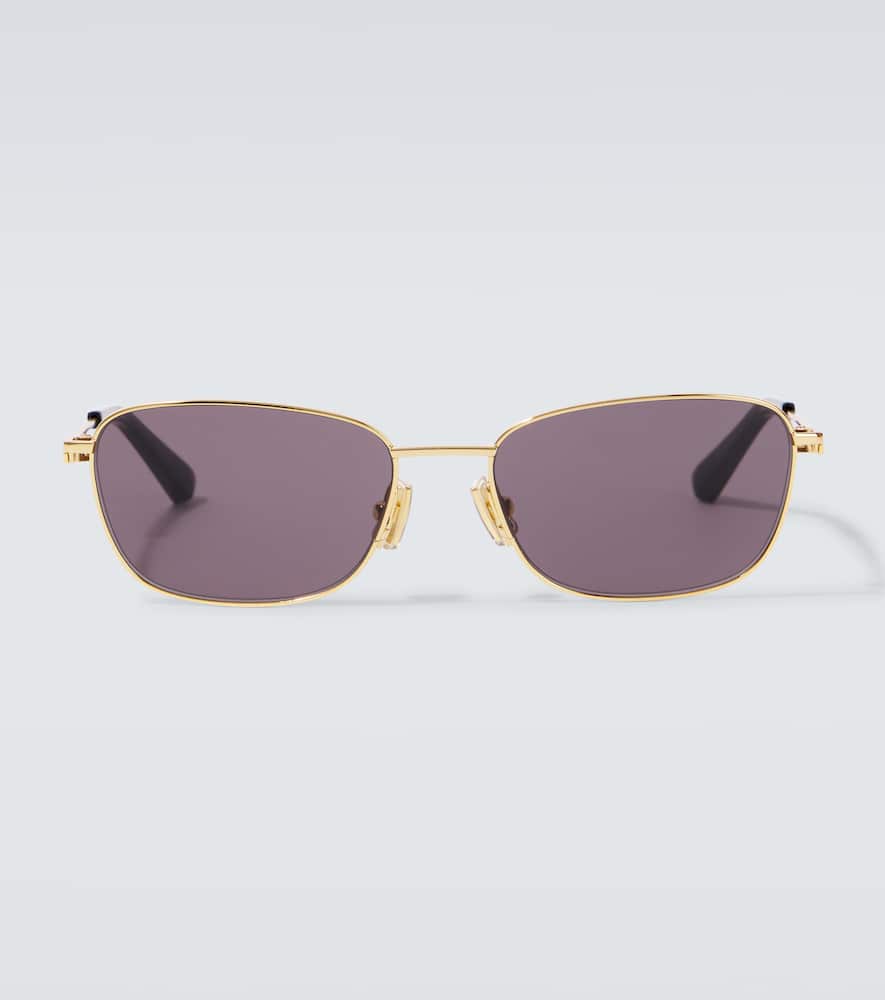 Bottega Veneta Split rectangular sunglasses