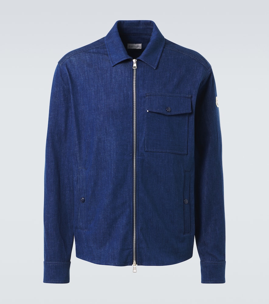 Denim blouson