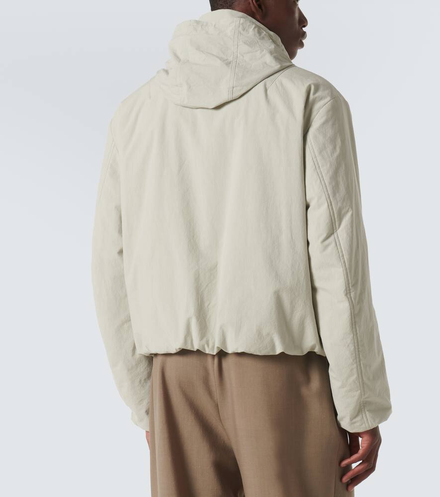 The Row Lucius Cotton Jacket In White