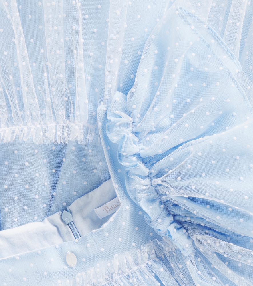  Patachou Patachou Polka-dot Tulle Dress 