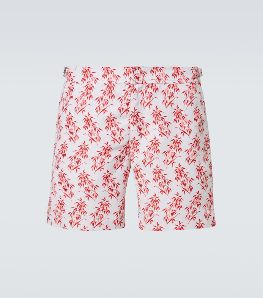 Bulldog printed swim shorts