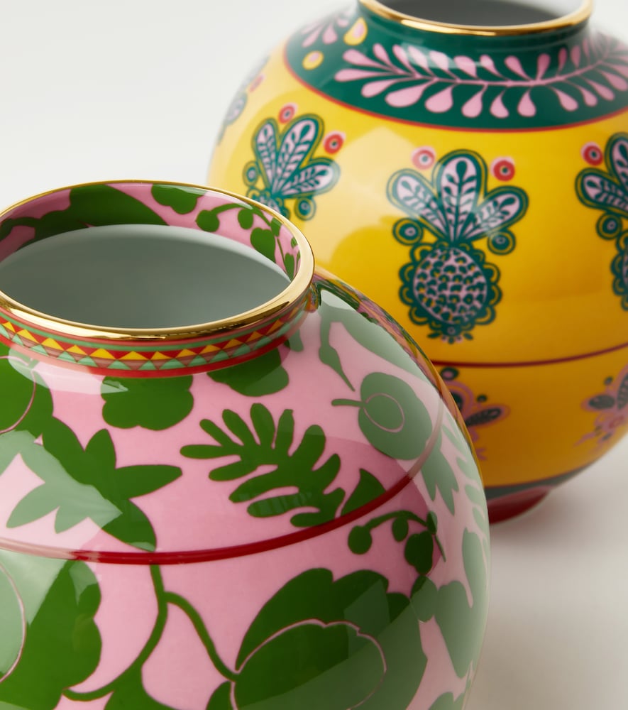  La Doublej La Doublej Vase Wildbird Rosa Bubble Medium 