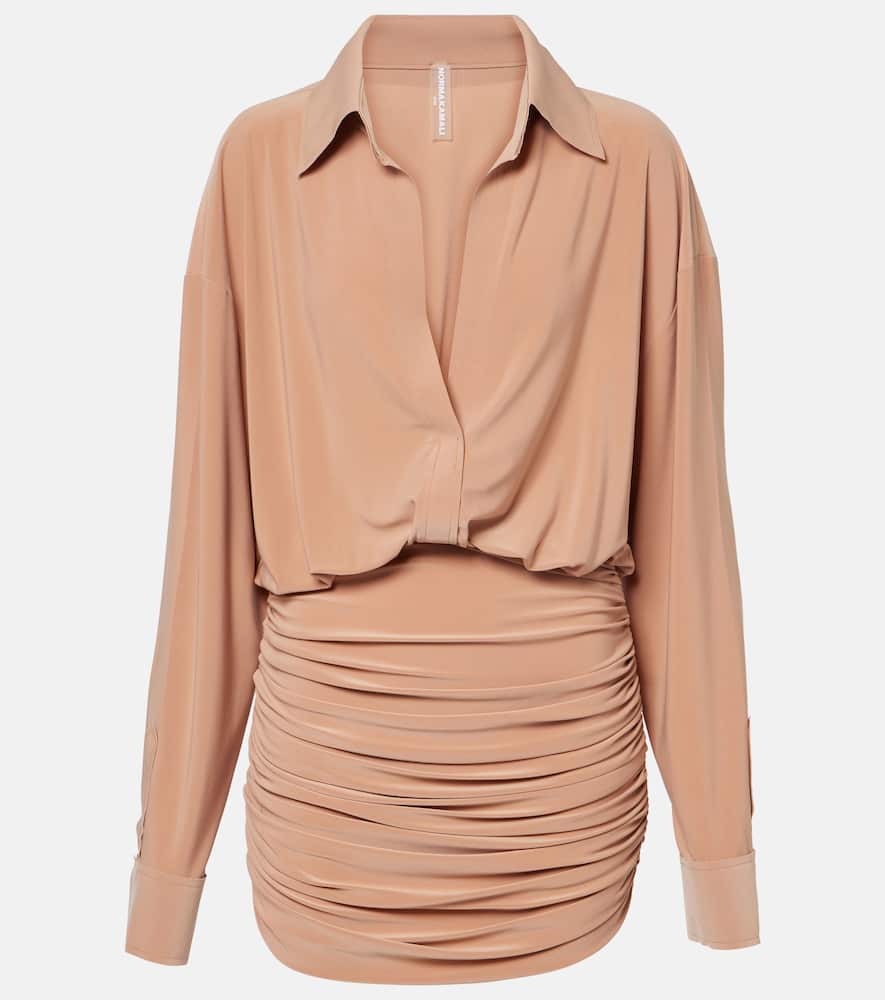 Norma Kamali Minikleid In Braun