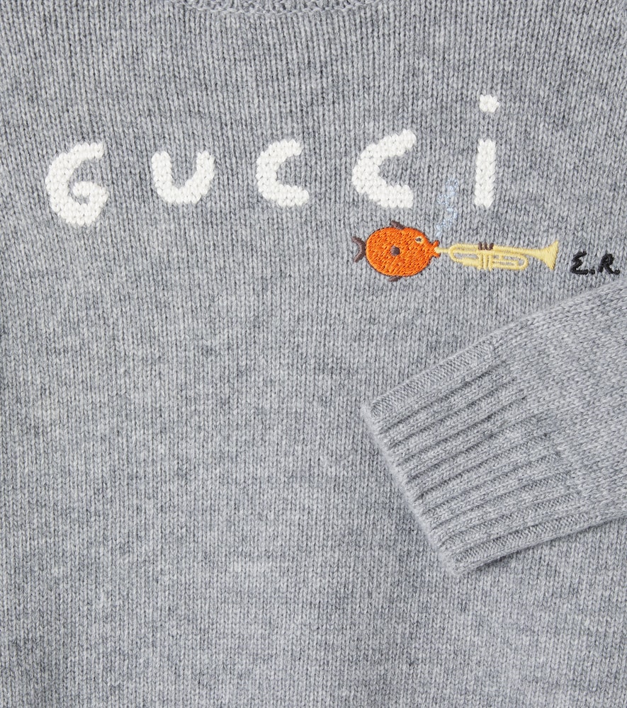  Gucci Kids Gucci Kids X Euan Roberts Pullover Aus Wolle 