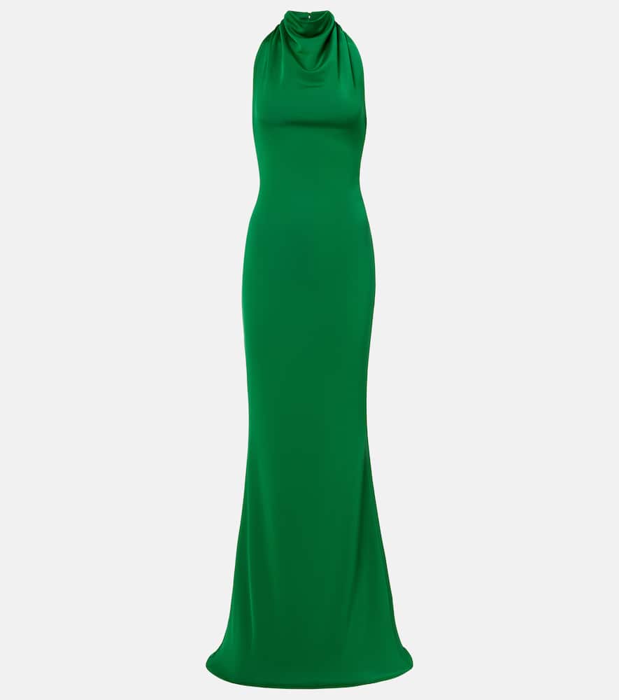 Erin halterneck maxi dress