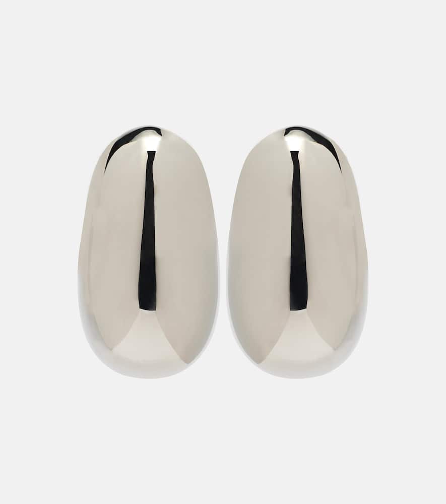 Jacquemus Curvo Earrings In Silver