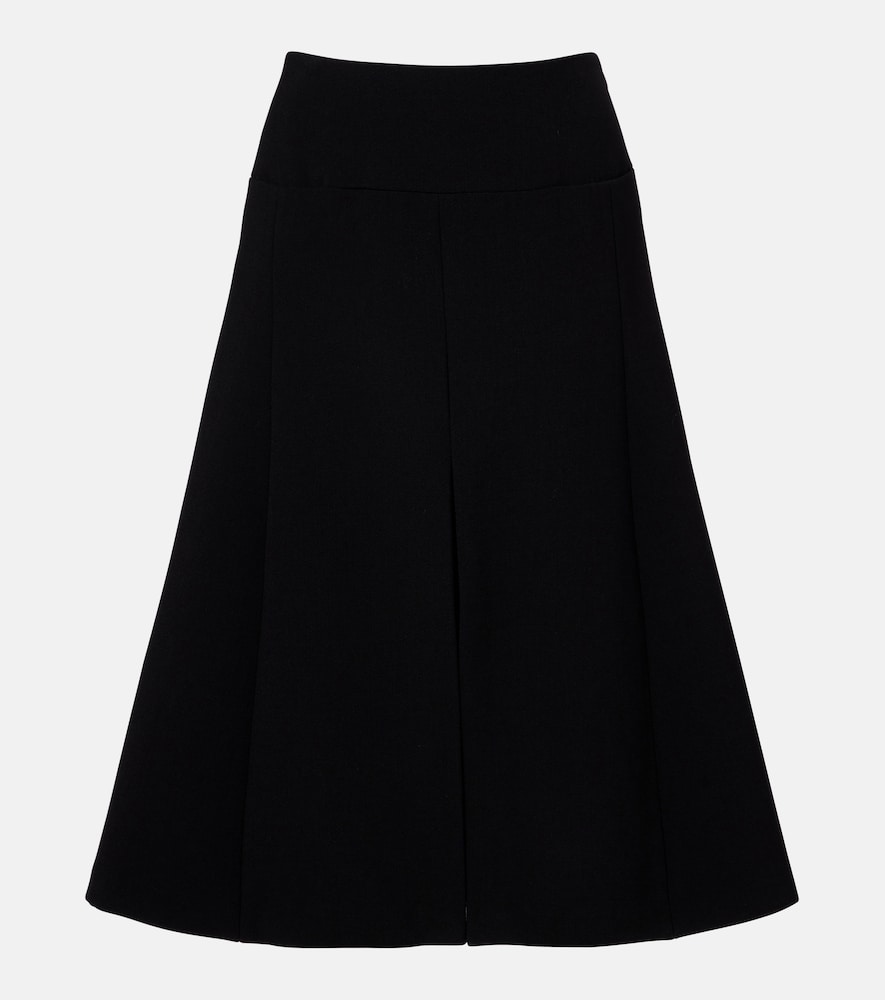 Alaia Alaïa Pleated midi skirt