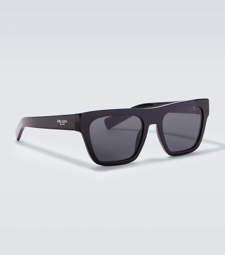 Prada Square Sunglasses In Black