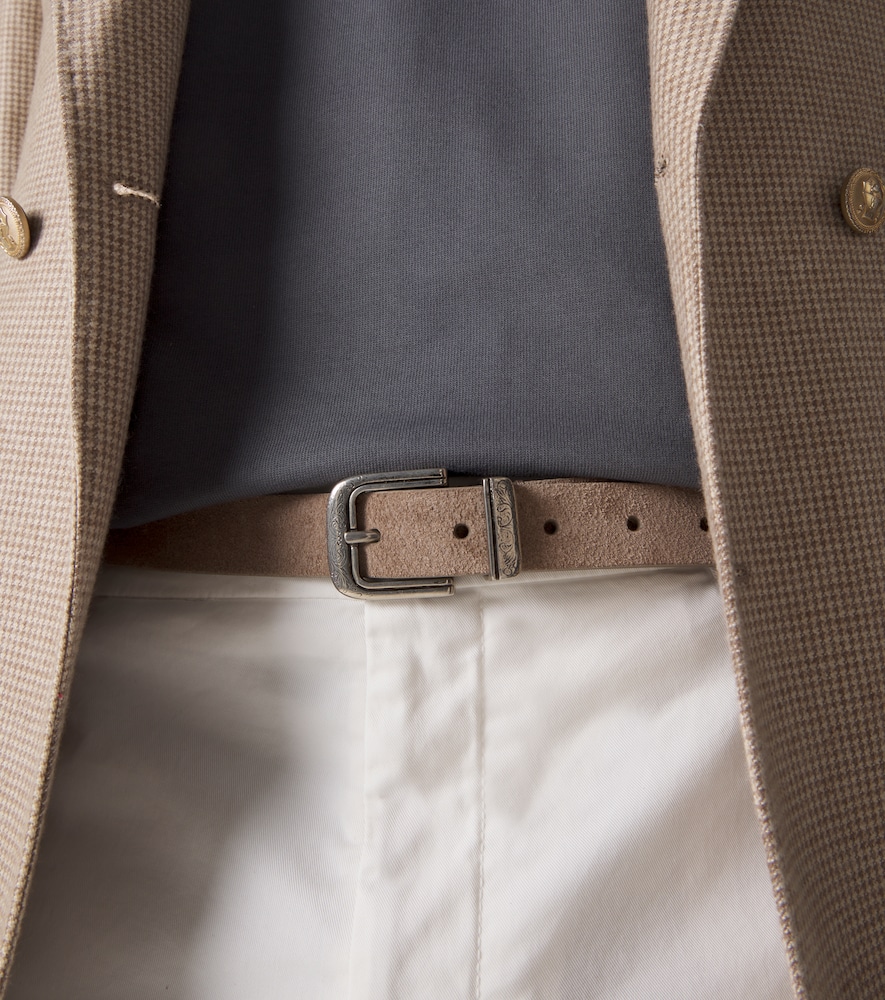  Brunello Cucinelli Brunello Cucinelli Suede Belt 