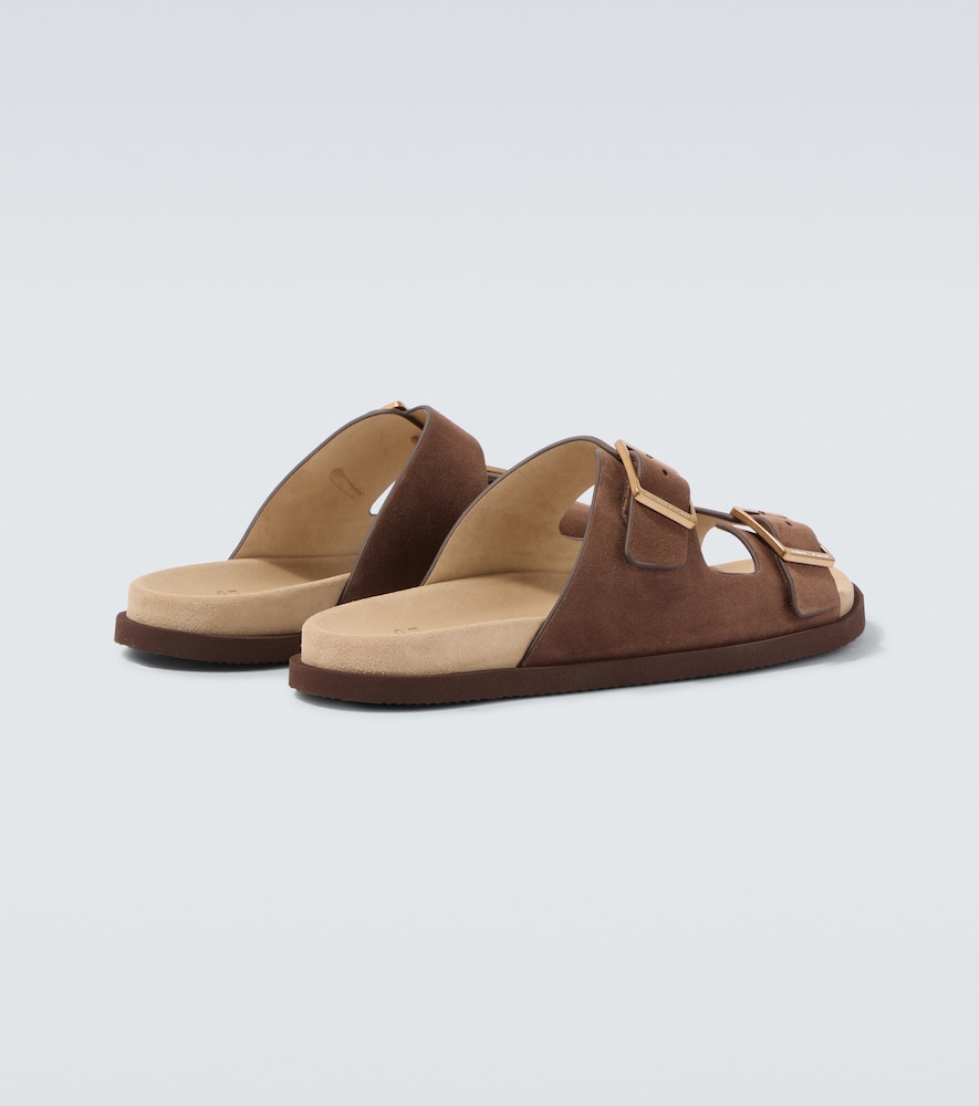  Brunello Cucinelli Brunello Cucinelli Suede Sandals 